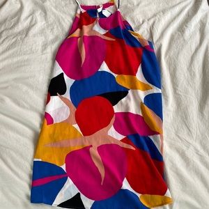 NWT Tyche Colorful Abstract Dress